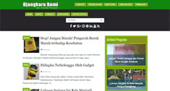 Desktop Screenshot of djangkarubumi.com